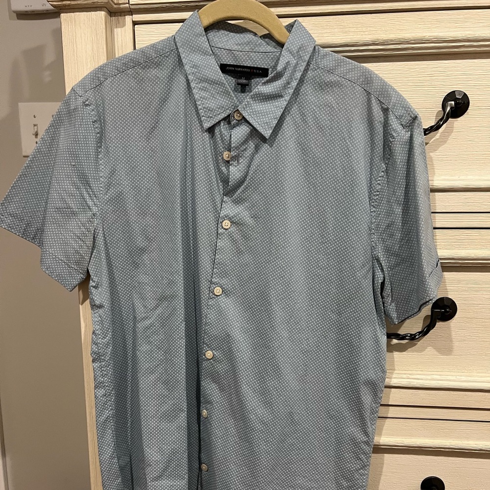 Men’s John Varvatos Short Sleeve Button Down